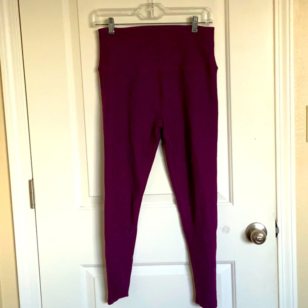 Beyond Yoga Caught in the Midi High Waisted Legging Spacedye Fuschia